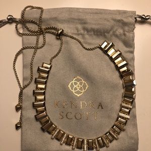 Kendra Scott gold Harper necklace